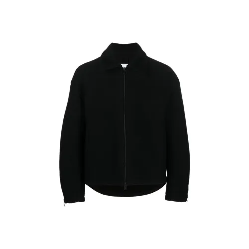 TRUSSARDI Мужские черные куртки