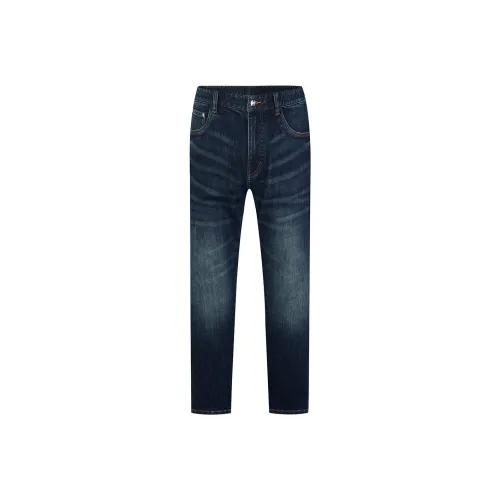Cavalli Class Blue Men's Jeans Кэвали Класс Синий Мужские Джинсы