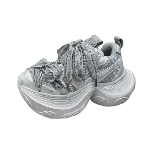 GULIA Противоскользящий Износостойкий Дышащий Ударопрочный Низкий Топ Кроссовки с Толстой Подошвой Женские