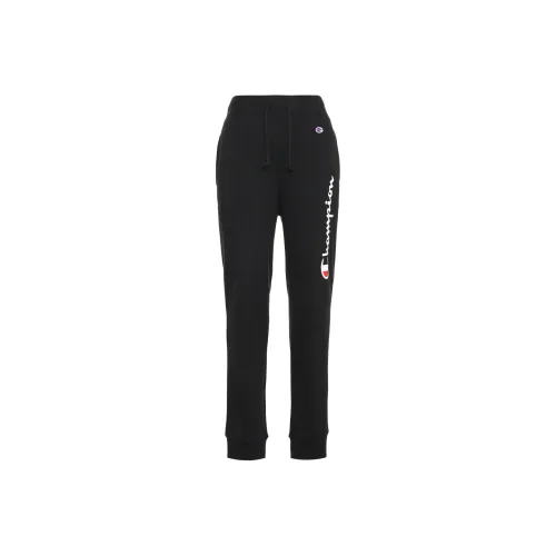 Champion Black Унисекс Вязаные Тренировочные Брюки