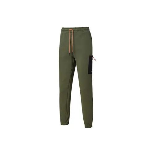 PUMA Вязаные тренировочные брюки мужские цвет яшма