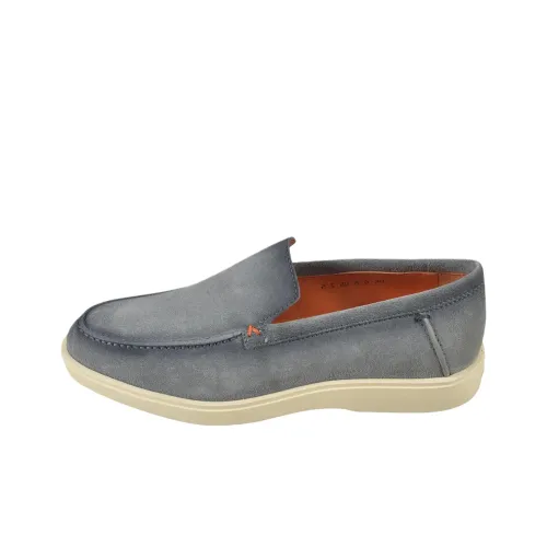 Santoni Мужские повседневные туфли Low Top Серые Мужские