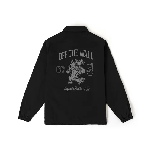 Vans Off The Wall Мужские Черные Куртки