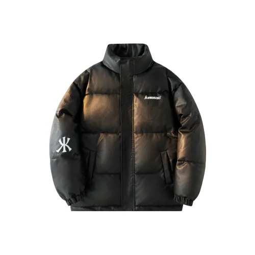 Кавасаки Унисекс Объемные Куртки (Пуфы)