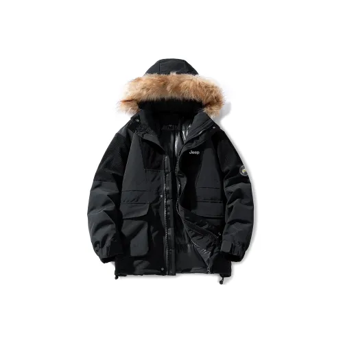 JEEP Унисекс Объемные куртки (пуховики)