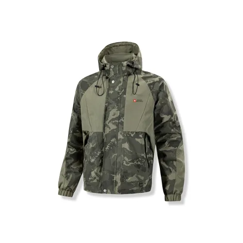 SWISS MILITARY Куртки и Пальто Унисекс Армейский Камуфляж