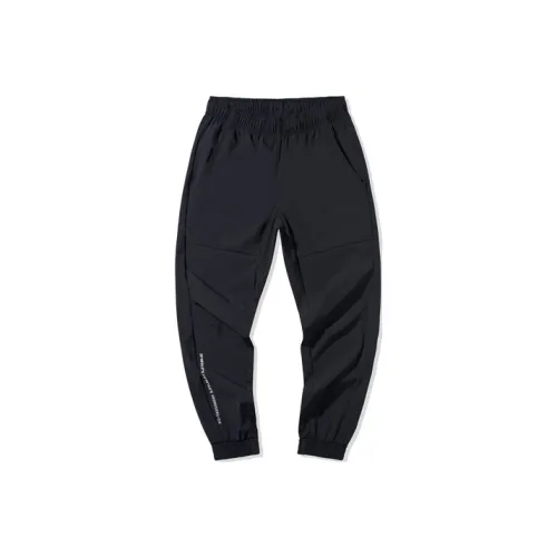 LINING BADFIVE Черные Мужские Вязаные Спортивные Штаны