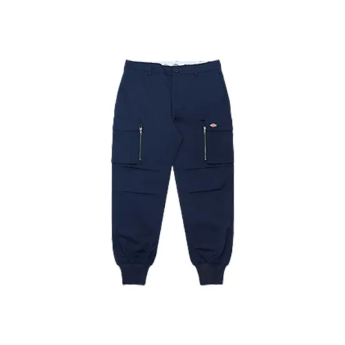 Dickies Штаны с манжетами Повседневные брюки Мужские Темно-синие