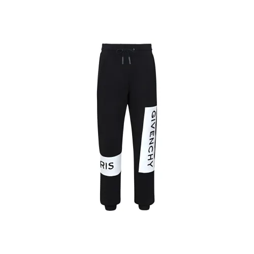 GIVENCHY Черные мужские вязаные тренировочные штаны