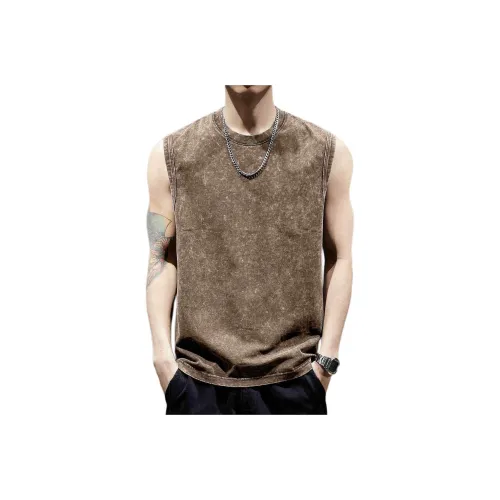 PRPK Летний топ без рукавов свободный крой унисекс