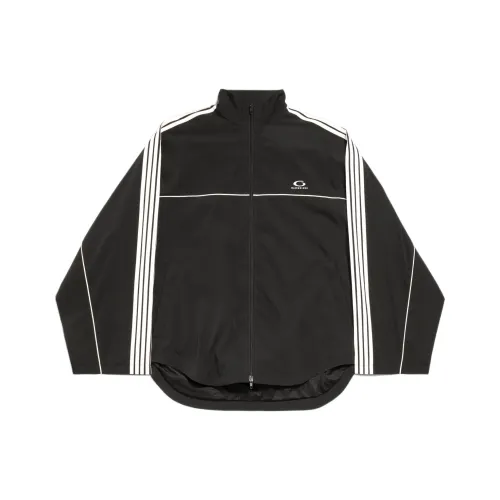 Balenciaga Tracksuit Куртки и Пальто Свободный крой Мужской Черный