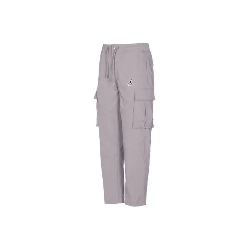 JORDAN Gray Men's Cargo Pants Джордан Серые Мужские Карго Брюки