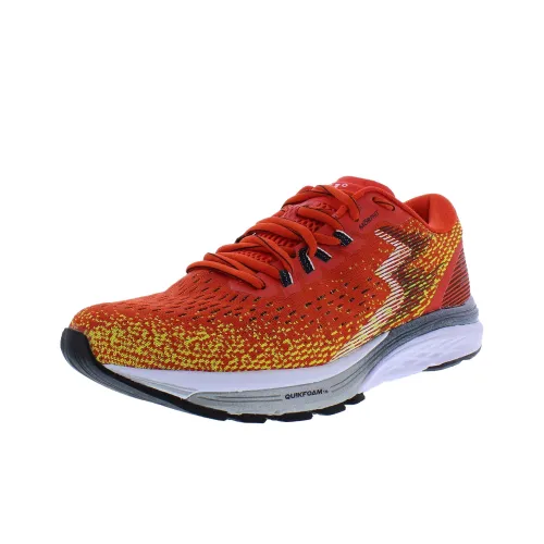 361° Spire 4 Slip-resistant Abrasion-resistant Low Top Casual Running Shoes Unisex Orange Yellow