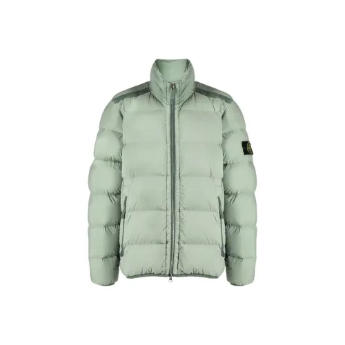 STONE ISLAND FW23 Пуховик Пальто Мужской Трава Зеленый