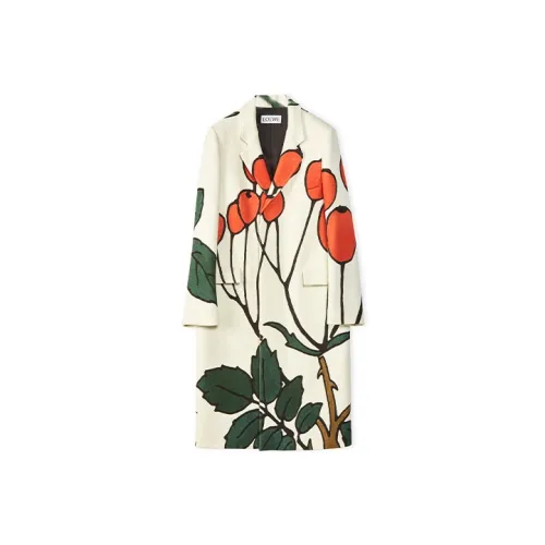 LOEWE Белый Унисекс Тренч