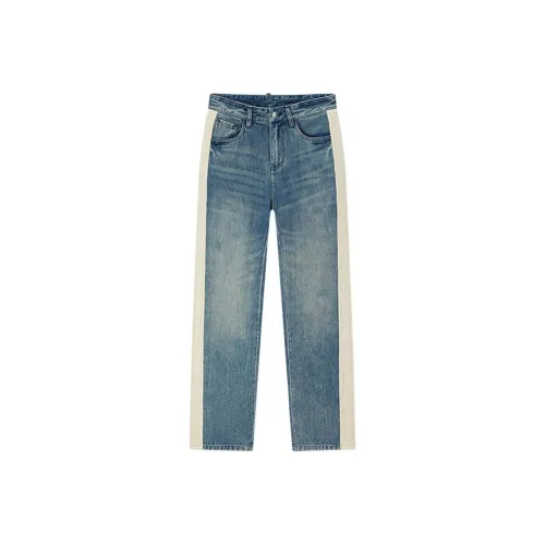 DEGAIA SS25 Джинсы Мужские Светлый Деним