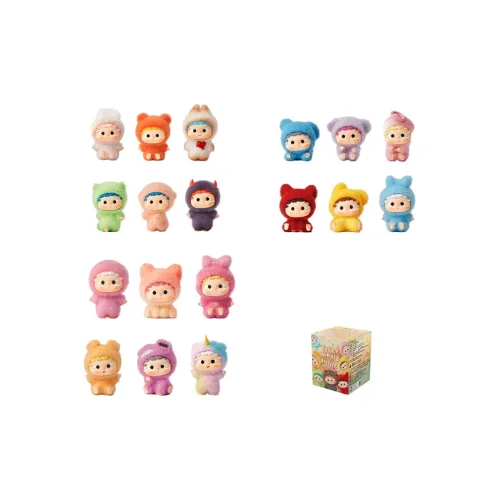 Heyone Oh ZAI FLUFFY Shelter Collection Слепые коробки Один Mystery Коробка Целая коробка 6 шт