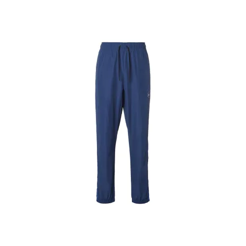 JORDAN Fragment Design Blue Men's Knitted Training Pants Джордан Fragment Design Синий Мужские Вязаные Тренировочные Штаны