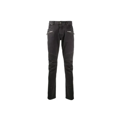 BALMAIN Мужские черные джинсы
