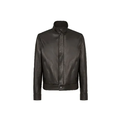 FENDI FW21 Кожа Куртка Мужская