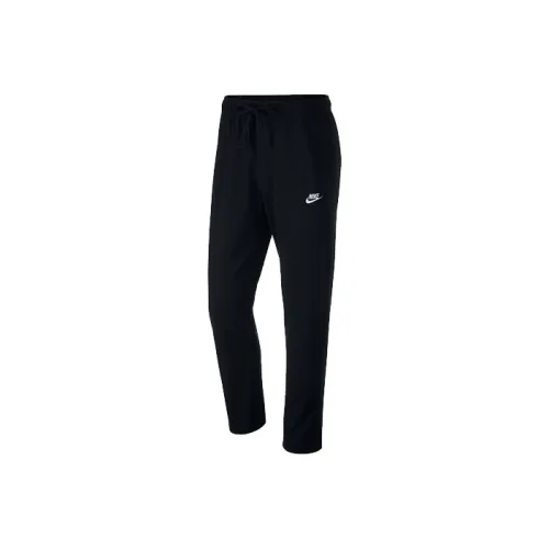 Nike Sportswear Вязаные спортивные брюки мужские черные