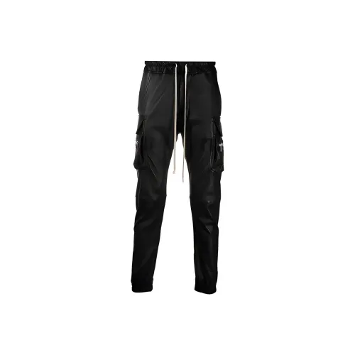 RICK OWENS совместный бренд Черные Мужские Карго Брюки