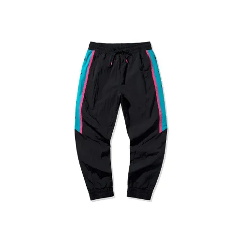 LINING Вязаные тренировочные брюки мужские новый стандартный черный