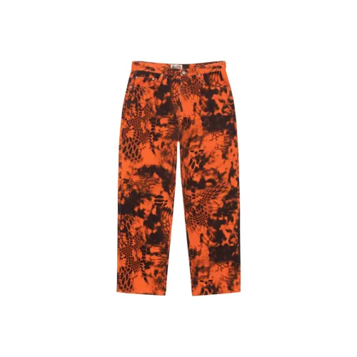 Stussy SS24 Big OL' Jean KRYPTEK CAMO Джинсы Унисекс