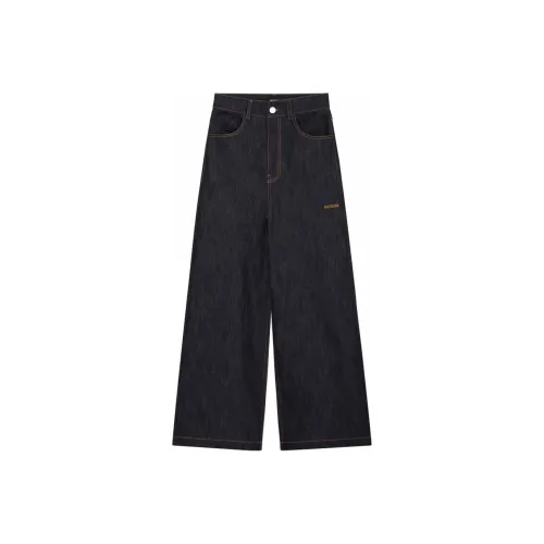 WE11DONE SS24 Джинсы Мужские Морской Синий