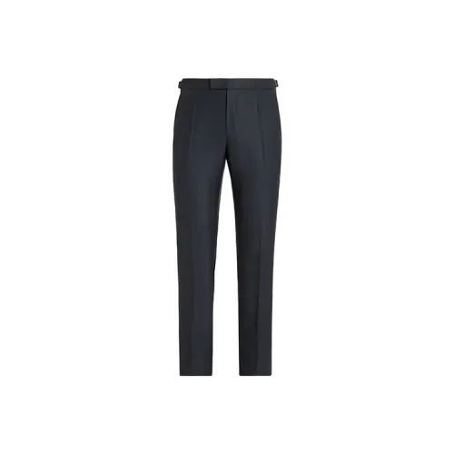 Ermenegildo Zegna Темно-синие мужские карго-брюки