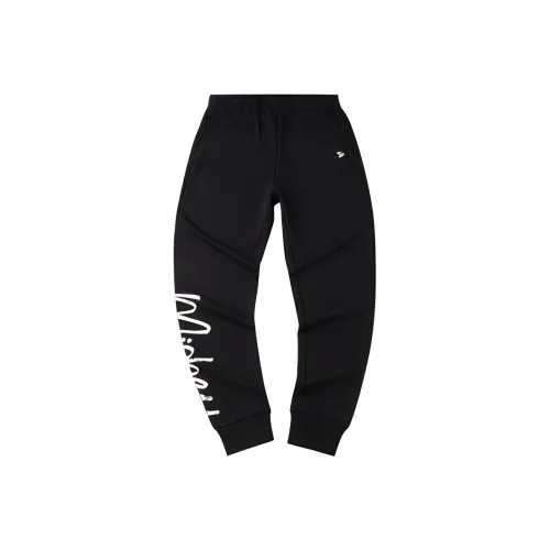 LINING Новый стандартный черный Женские вязаные тренировочные брюки