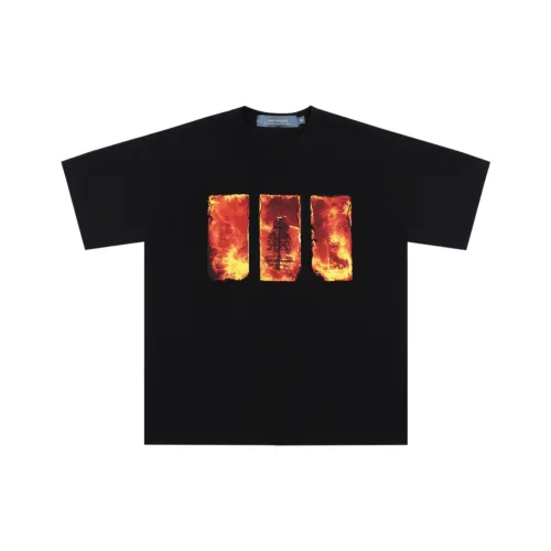 24h7 Черная унисекс футболка