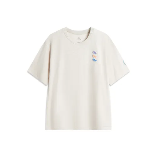 LINING Basketball Collection Т-Рубашка Мужская Фотиния Приглушенный Серый