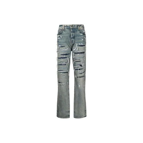 AMIRI Men's Blue Jeans AMIRI Мужские синие джинсы