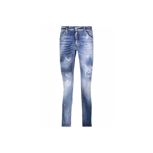 DSQUARED 2 Blue Men's Jeans DSQUARED 2 Синий Мужской Джинсы