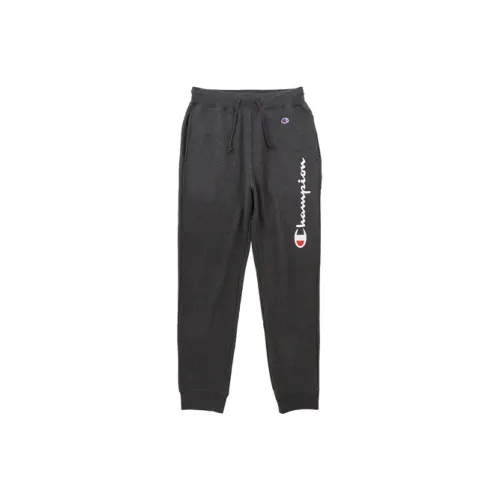 Champion Штаны с манжетами Умеренный Тренировочные брюки Версия для Японии Мужской Темно-серый