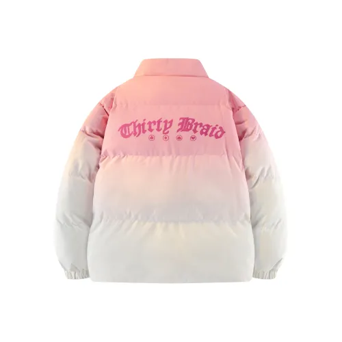 30BRAID x YANWANG LIANMINGKUAN Хлопковый пуховик унисекс