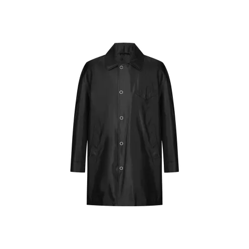 MANGANO Черный Мужской Тренч