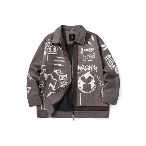 GENANX Унисекс Объемные куртки (пуховики)