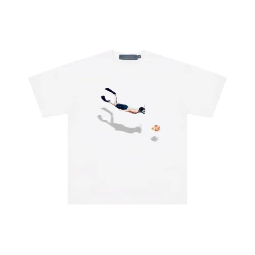 24h7 Белая Унисекс Футболка