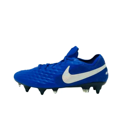 Nike Tiempo Legend 8 Elite противоскользящие устойчивые к истиранию футбольные бутсы мужские синие