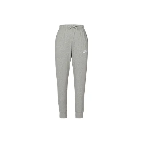Nike Club Темно-серые мужские вязаные тренировочные штаны