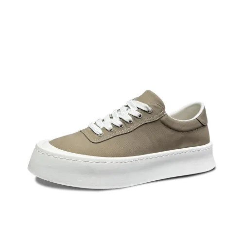 VANSSI Низкий Топ Скейтборд Кроссовки Мужские Хаки