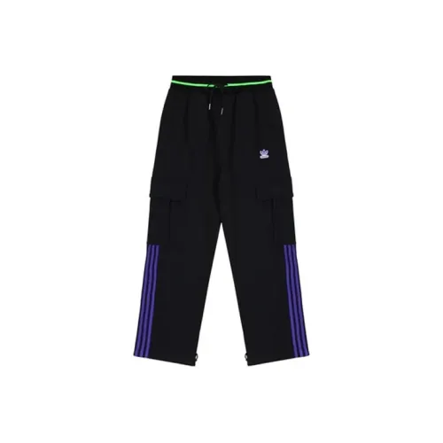 Adidas Originals Черные Мужские Вязаные Спортивные Штаны