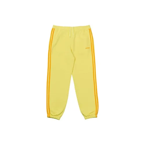 NERDY Штаны с манжетами Повседневные брюки Unisex Light Желтый