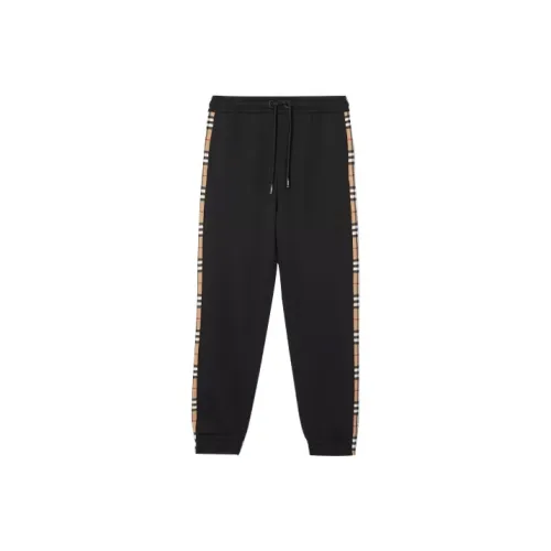 Burberry Вязаные спортивные брюки мужские черные