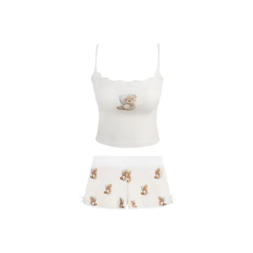 MEIJIAO Пижамный комплект женский медведь