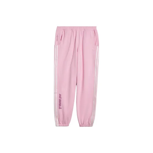 Adidas Originals Вязаные тренировочные брюки мужские розовые