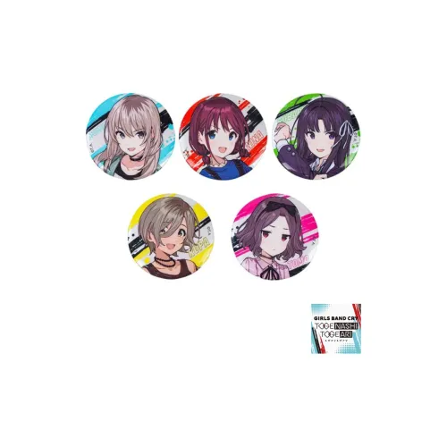 TOEI ANIMATION Девичий Полоска Scream GBC Headshot Магнит для холодильника Слепые коробки Один Mystery Коробка Целая коробка 5 шт