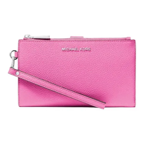 MICHAEL KORS Adele Pebble Кожа Кошелек Женские Фиолетовый